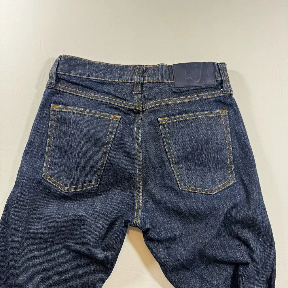 UNIQLO +J J. Jil Sander Selvedge Straight Jeans Women’s 25 Dark Wash Denim